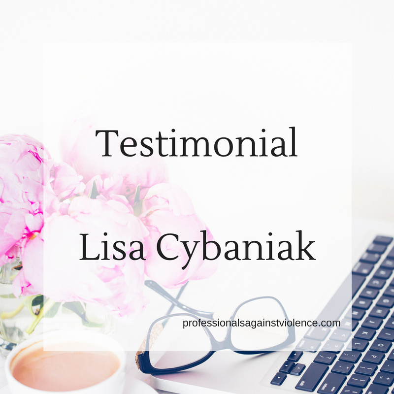 Testimonial Lisa Cybaniak