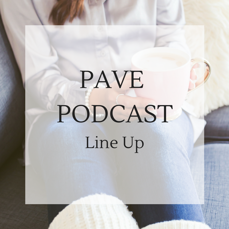 PAVE podcast Line Up